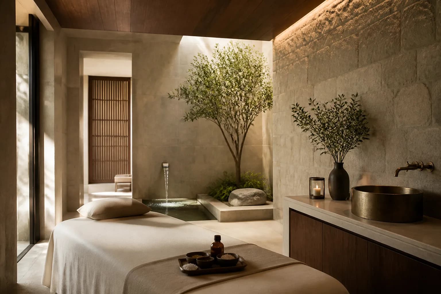 Ashmere spa wellness room